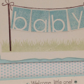 Shabby Chic Baby Card