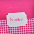 Coffee Gift Card inside