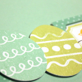 Easter Egg Wishes Card - detail
