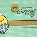Easter Chick Surprise Card