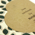 Love Comforteth Card - detail