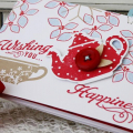 Wishing You  Happiness Tri-Fold Card