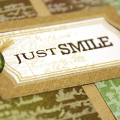Postmark Smiles Card - detail