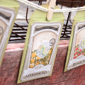 Grow Seed Packet Garland - detail