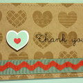 Thank You from my Heart Card