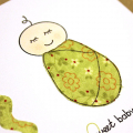 Sweet Baby Dreams Card - detail
