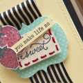Supplies

Stamps: Strawberry Patch, Strawberry Path Sentiments
Dies: Strawberry Patch, Perfect Patches
Cardstock: Lemon Tart, Rustic Cream, True Black, Kraft
Patterned Paper: Aqua Mist paper...