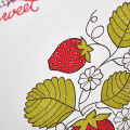 Strawberry Patch Card Detail
