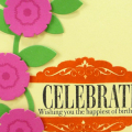 Supplies
All supplies Papertrey Ink unless otherwise noted.
Stamps: Celebrations, Sending You (flower centers);
Colors: Lemon Tart, New Leaf, Raspberry Fizz, Orange Zest, True Black;
Other:...