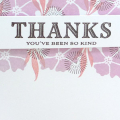 Supplies
All supplies Papertrey Ink unless otherwise noted.
Stamps: Daydreamer, A Big Thank You;
Colors: Lavender Moon, White, Melon Berry, Shadow;

For more yadda-yadda check out my blog.