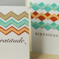 Chevron Cards