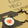 Hello Hello Card - detail