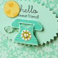 Hello Sweet Friend card