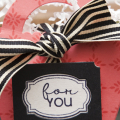 Supplies

Stamps: Framed Out #4, Fillable Frames Sentiments, Background Basics: Botanicals
Ink: True Black, Berry Sorbet
Cardstock: Berry Sorbet, True Black, Coaster Board
Dies: Favor It Box...