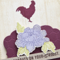Supplies

Stamps: Background Basics: Farm & Barn, On the Farm, Pretty Peonies
Ink: Dark Chocolate, Winter Wisteria, Simply Chartreuse, Fine Linen, Spring Moss, Scarlet Jewel
Cardstock: Vintage...