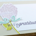 With Gratitude card
