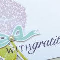 With Gratitude detail