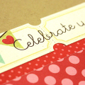 Ticket to Celebrate Card - detail