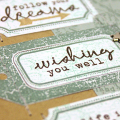 Dream, Wish, Journey Card - detail