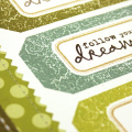 Tagged Dreams Card - detail