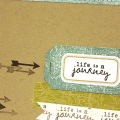 Life is a Journey Tag Card