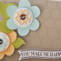 Supplies

Stamps: We Go Together, Background Basics: Rainbows, Happy Hexagons, Polka Dot Basics
Ink: Classic Kraft, Summer Sunrise, Aqua Mist, Dark Chocolate
Cardstock: Kraft, Rustic White,...
