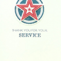 Supplies
All supplies Papertrey Ink unless otherwise noted.
Stamps: Military Stars, Military Hero;
Colors: Enchanted Evening, White, Pure Poppy;
Other: Limitless Layers Circle die, Star die;...