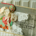 Friend Doily card - detail