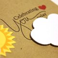 Sunny Celebrate Card - detail