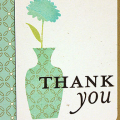 Thank You Flower Card