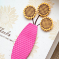 Supplies

Stamps: Simple Sunflower, Gracious Vases
Inks: Fine Linen, Dark Chocolate
Patterned Paper: Raspberry Fizz
Cardstock: Rustic Cream, Raspberry Fizz, Summer Sunrise
Dies: Mega...