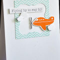 Flying By To Say Hi! Card