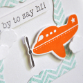 Flying By To Say Hi! Card Detail