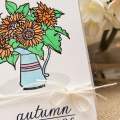 Supplies

Stamps: Sunflower Bouquet
Ink: True Black, Soft Stone, VersaMark
Cardstock: Rustic White
Patterned Paper: Autumn Abundance
Other: Twine, Corner Rounder, Black Embossing Powder,...