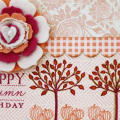 Happy Autumn Birthday Card