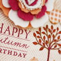 Happy Autumn Birthday Card
