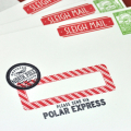 Santa envelope detail