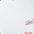 Santa Letterhead detail
