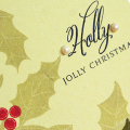 Holly Jolly card- detail