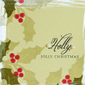 Holly Jolly card