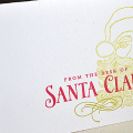 Santa Stationery Certificate