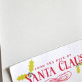 Santa Clause Letter Card