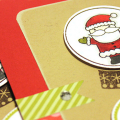 Santa Sends Holiday Joy Cards - detail