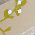 Merry Mistletoe detail