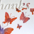 Thanks Butterfly Card