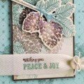 Wishing You Peace and Joy Pinecones