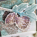 Wishing You Peace and Joy Pinecones detail