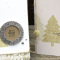 Layered Postmarks Tree Cards