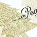 Peace Trees Card - detail