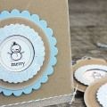 Merry Snowman Card